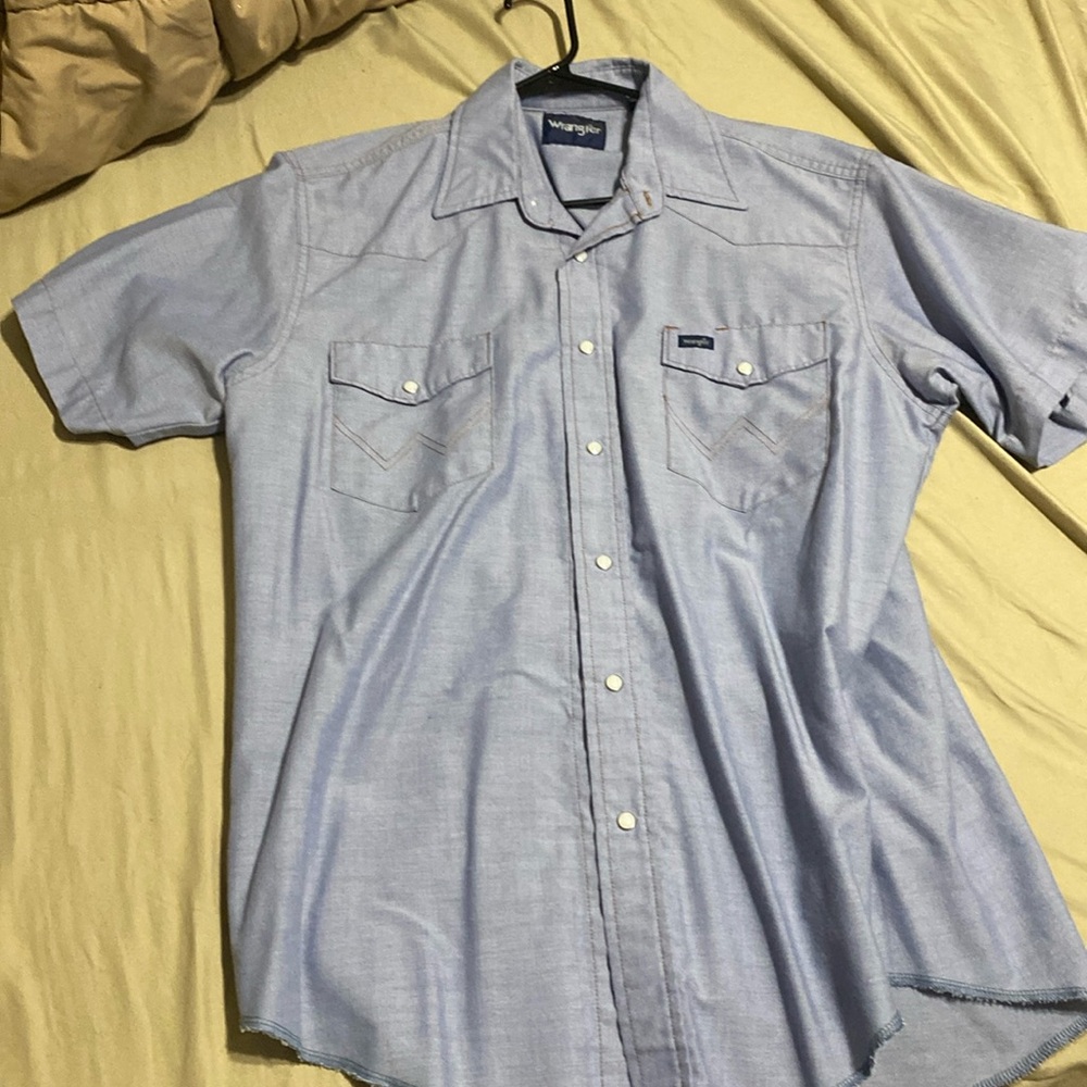 Wrangler pearl snap